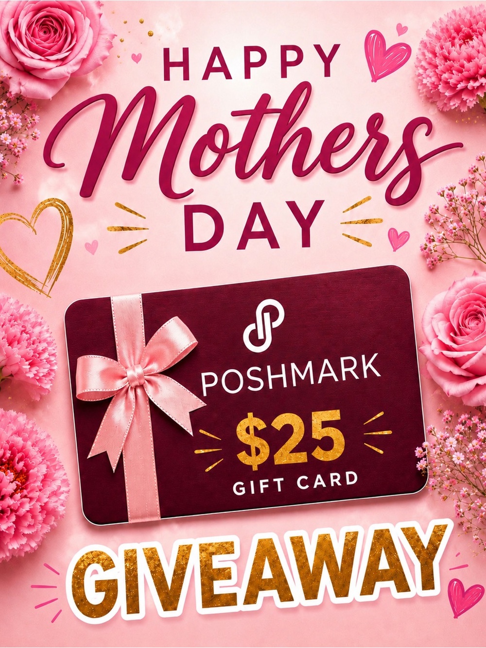 $25 Poshmark Gift Card Giveaway & Free Shipping